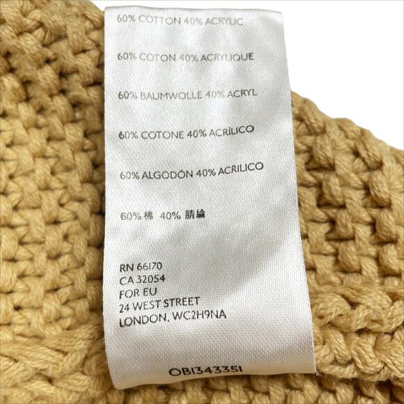 FREE PEOPLE Dream Cable Knit Oversized Sweater in Classic Camel Size XS - Picture 9 of 9